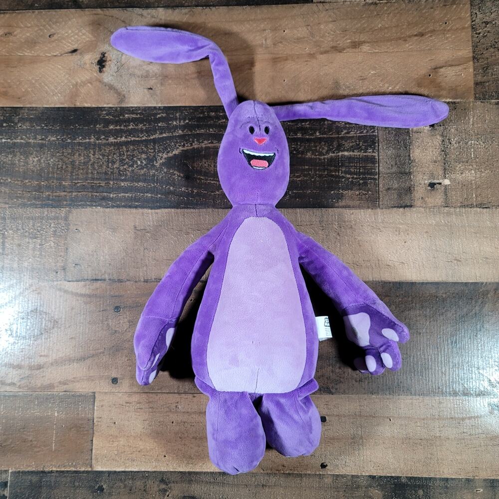 Kate and Min-Min Talking 18" Purple Bunny Min-Min Plush Stuffed Toy